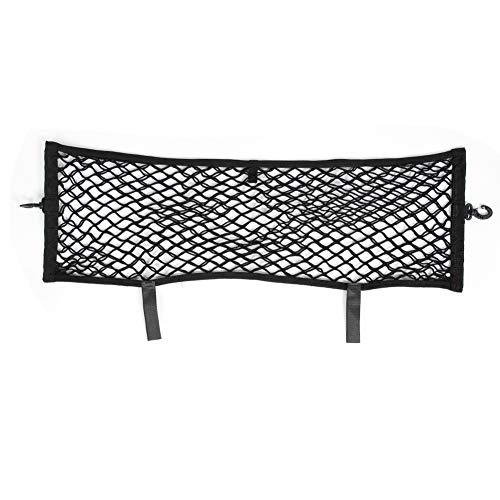 Akozon Cargo Net for Xt5 Car Cargo Net, Xt5 Cargo Net Adjustable Elastic Heavy Duty Rear Cargo Trunk Storage Organizer Net Mesh Nylon Organizer Bungee for XT5 - Image 4