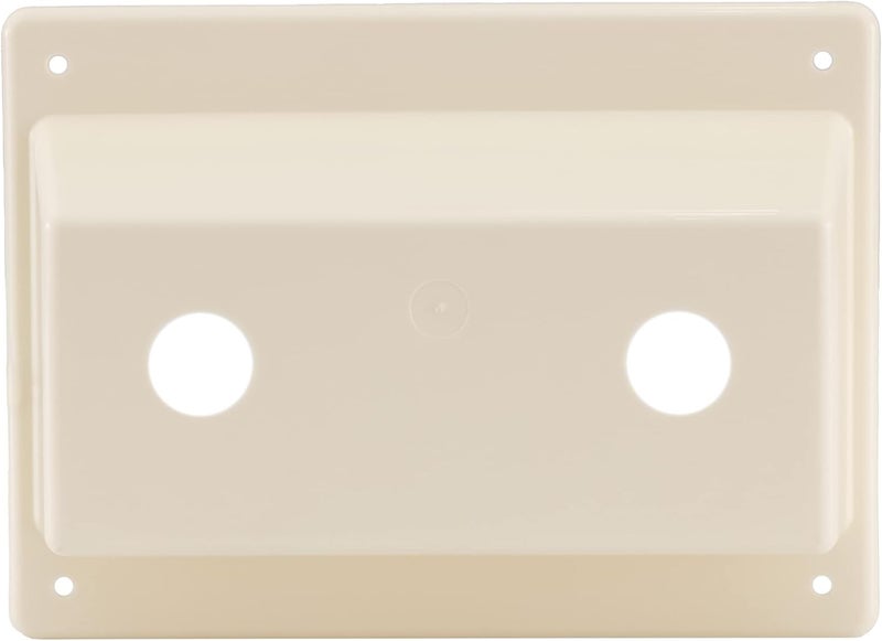 RecPro Faucet Bezel | Stand Off Faucet Cover (Parchment) - Image 2