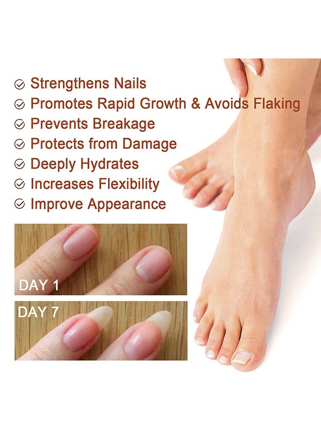 Jaysuing 7 Days Nails Repairing Serum 20ml, Anti-Fungal/Nourishing/Strengthening Formula, Nail Growth & Strengthener Oil for Damaged Nails, Improves Nail Health - Image 5