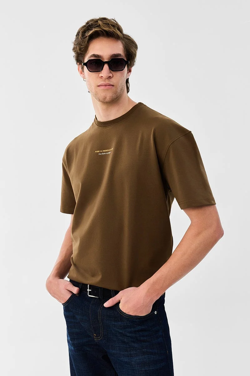 سنيتش Rise In Resonance Oversized Stretch T-Shirt