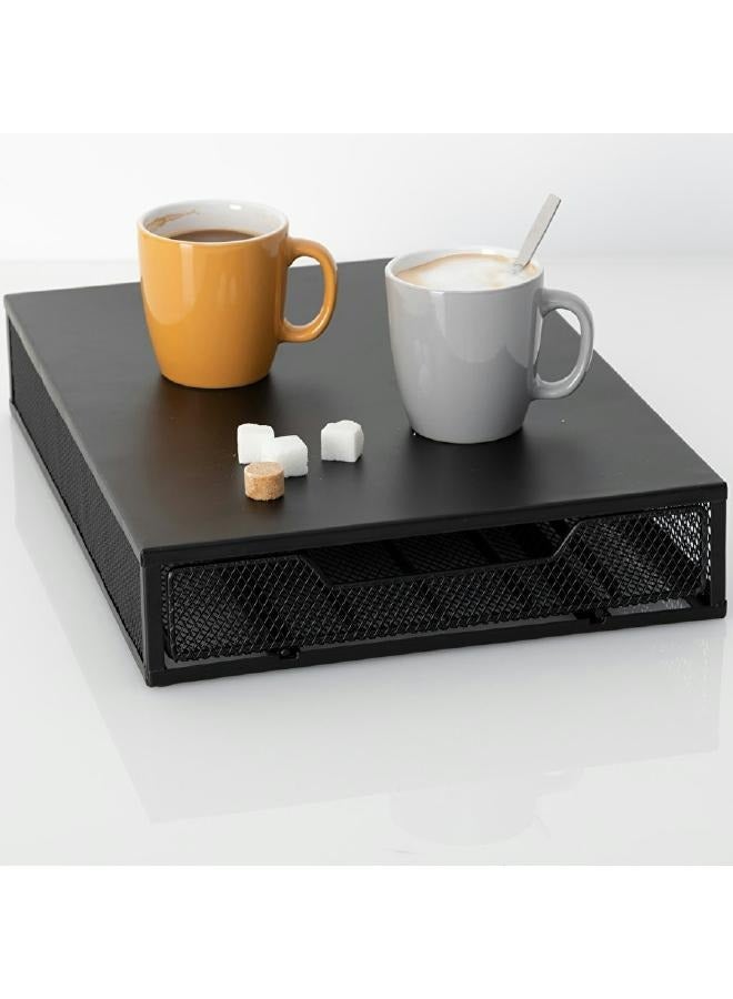 لوفت مايج، حامل أغطية أدراج X60، L26XP34.8XH6.5CMS، أسود، حديد-189682 - Image 5