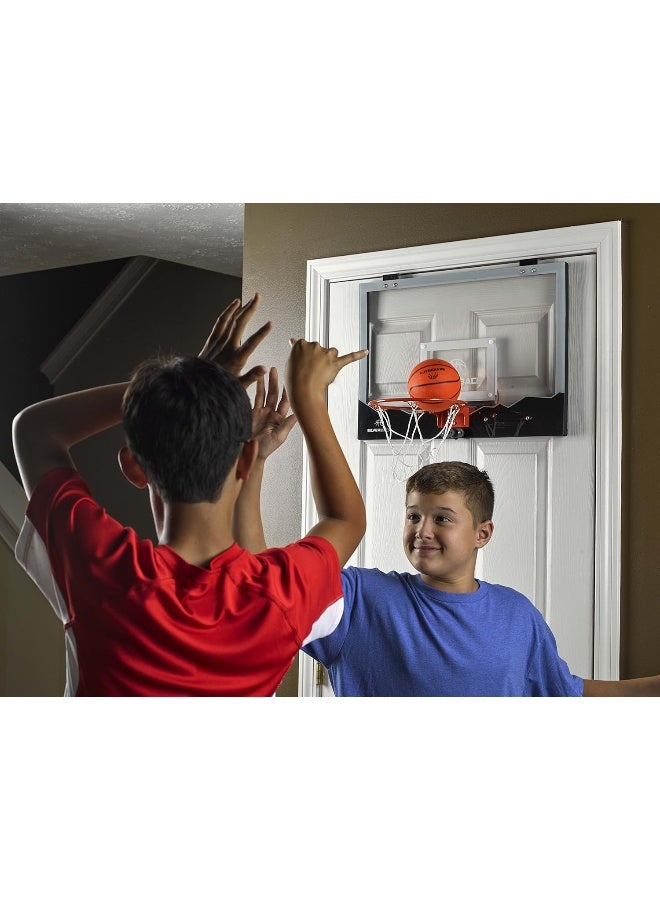 Silverback LED Mini Basketball Hoop Set, 18" or 23" - Image 1