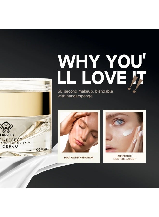 STARPLEX CC Cream Multi-Effect Skin Radiance CC Cream 30ml, Nourishing Brightening Concealer, Oil Control & Hydration Dual Effect, 8 Hour Long Wear, No-Makeup Look Essential, Suitable for Sensitive Skin - Image 3