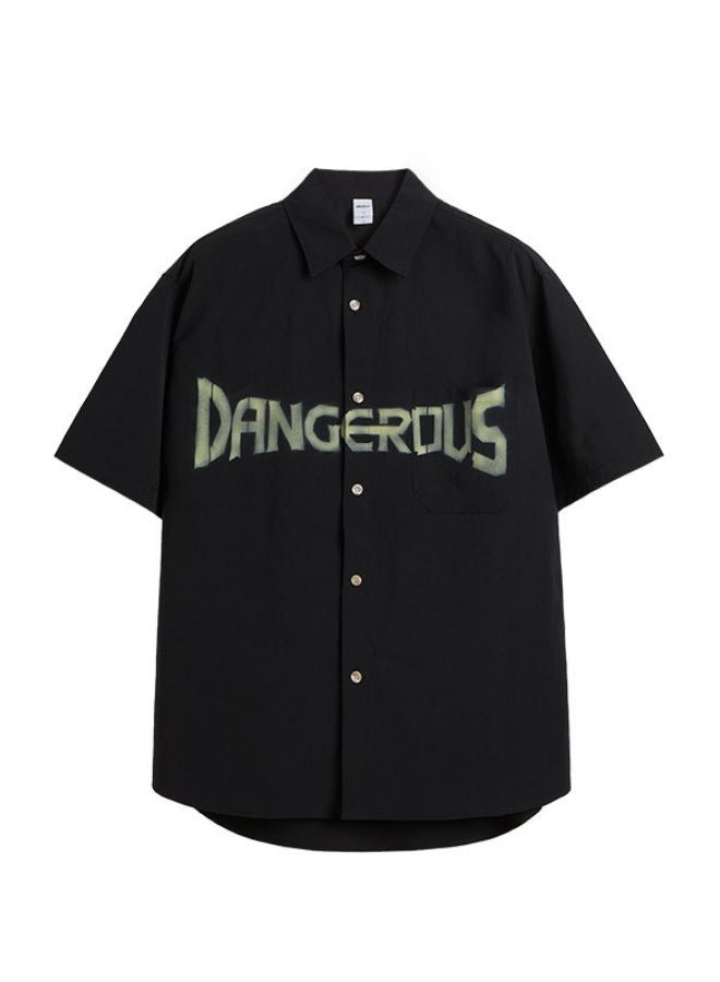 Mei Stylish Unisex Casual Button-down Trucker Jacket Shirt  - Image 4