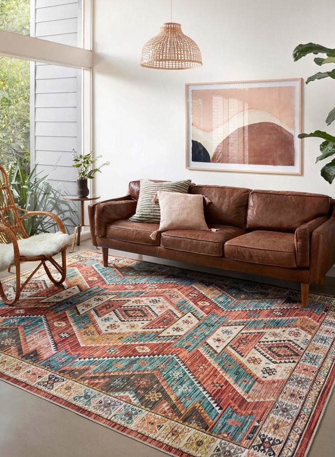 II Zion Collection ZIO-03 Charcoal/Slate 2'-6" x 7'-6" Runner Rug