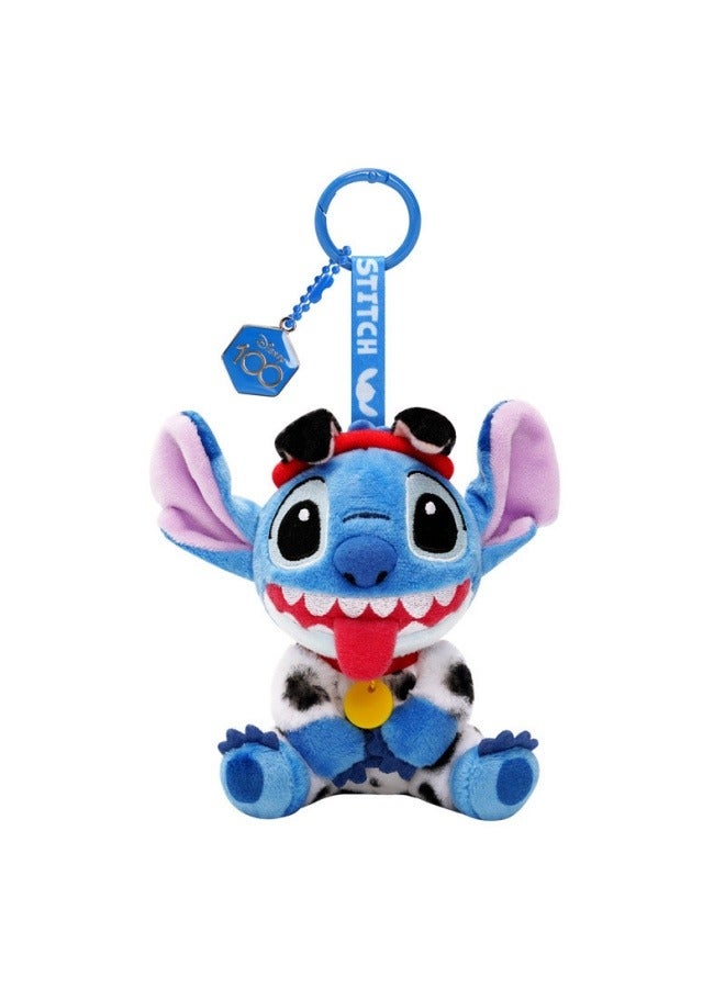 general 1pcs Disney 100th Anniversary Stitch Drag Adventures Mystery Box Stitch Plush Keychain Pendant for Children's Gifts - Image 2