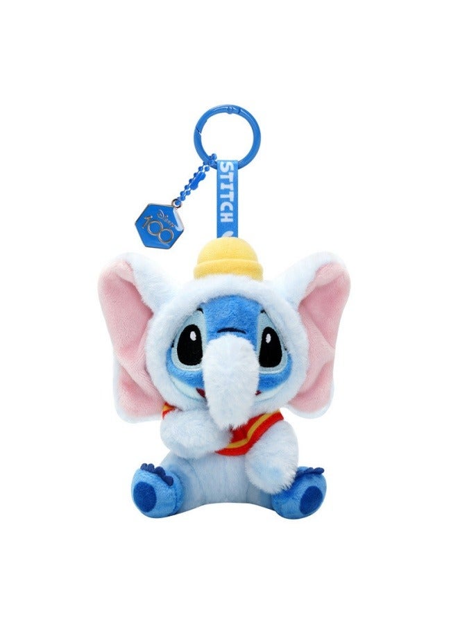 general 1pcs Disney 100th Anniversary Stitch Drag Adventures Mystery Box Stitch Plush Keychain Pendant for Children's Gifts - Image 3