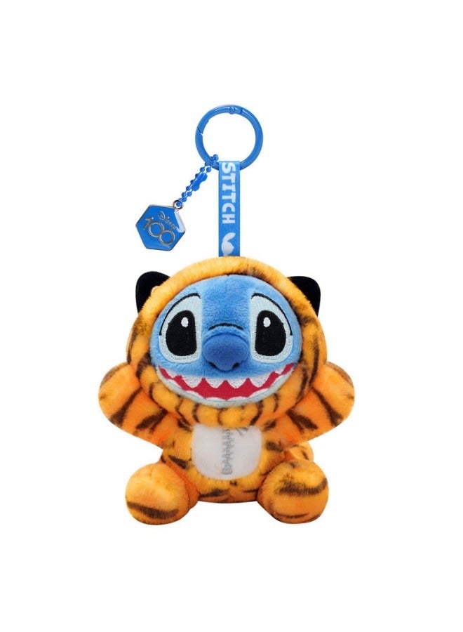 general 1pcs Disney 100th Anniversary Stitch Drag Adventures Mystery Box Stitch Plush Keychain Pendant for Children's Gifts - Image 4