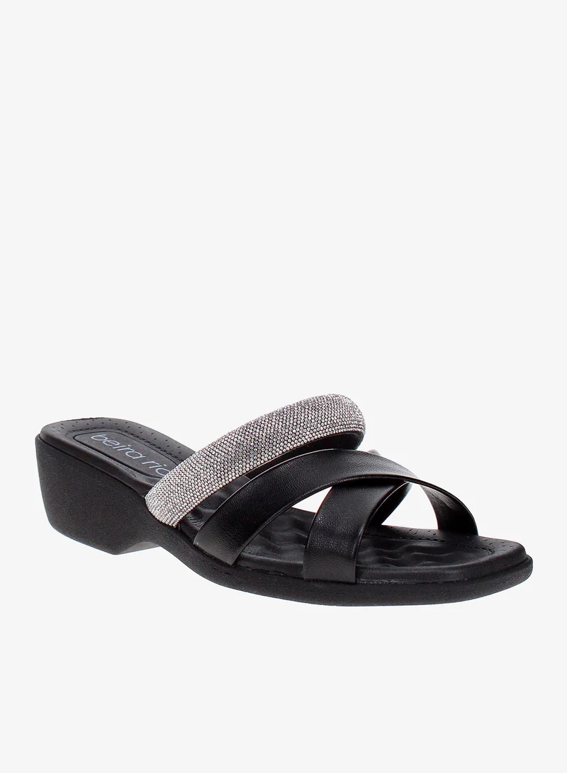 Beira Rio Beira Rio Women’s Flat Summer Footwear – Lightweight Slip-On Comfort with Stylish Casual Design