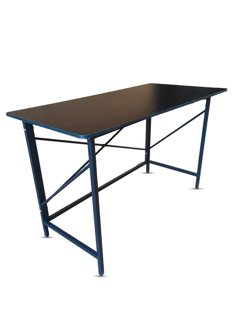 AGD Computer Desk, Modern Study Desk, Home Office, Computer Desk for Work, Writing, Study, Bedroom, Computer Desk for Executive Workspace ( black ) - Image 3