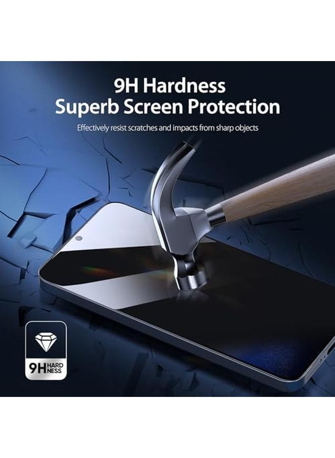 erorex For Samsung Galaxy S24 Plus Privacy Screen Protector Fingerprint Unlock 9H Hardness Scratch Resistant Bubble Free Case Friendly Tempered Glass Screen For Galaxy S24 Plus 5G  - Image 3