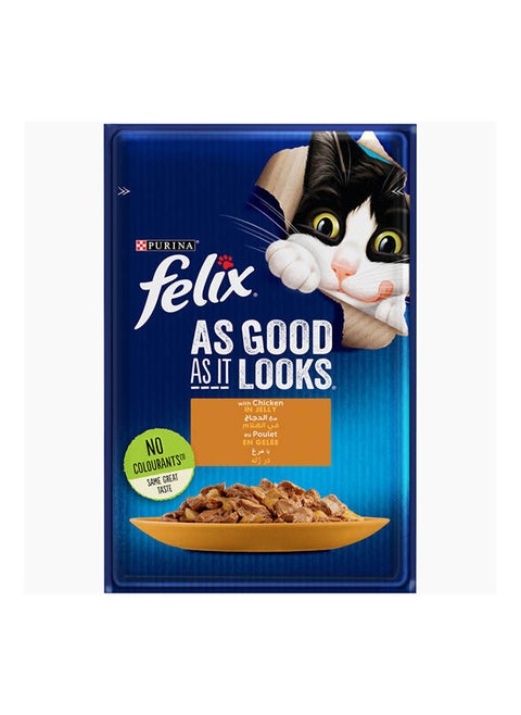 Felix Cat Pouch with Chicken