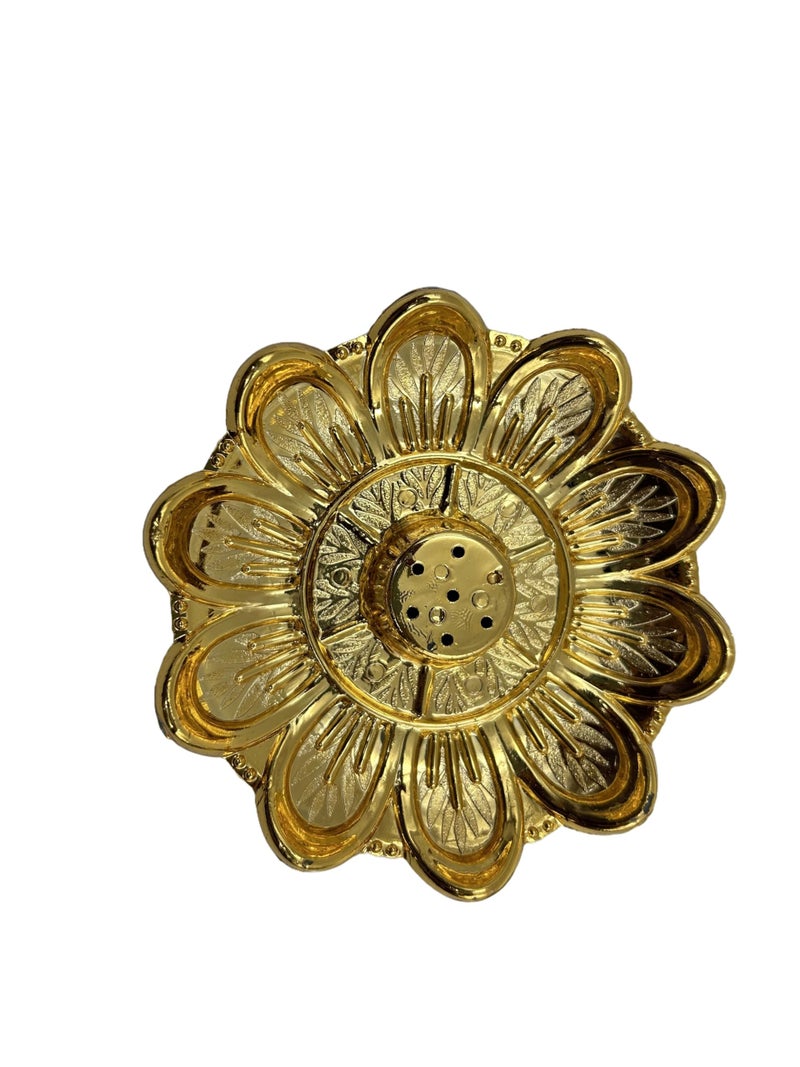 Self Lub Incense Burner, Incense Holder for Sticks - Agarbatti Stand Incense Holder for Home Pooja, Office, Mandir (Flower) - Image 3