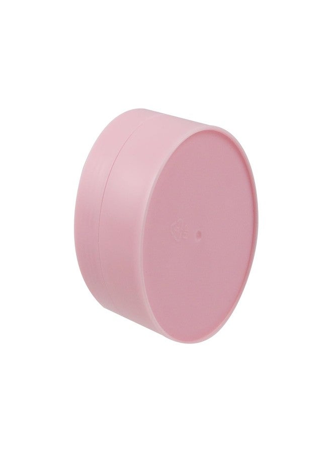Nicerity 4Pcs Travel Containers Plastic Cream Jars 50ml Small Plastic Travel Size Containers with Lid for Lotion Makeup Cosmetics (Pink) - Image 5
