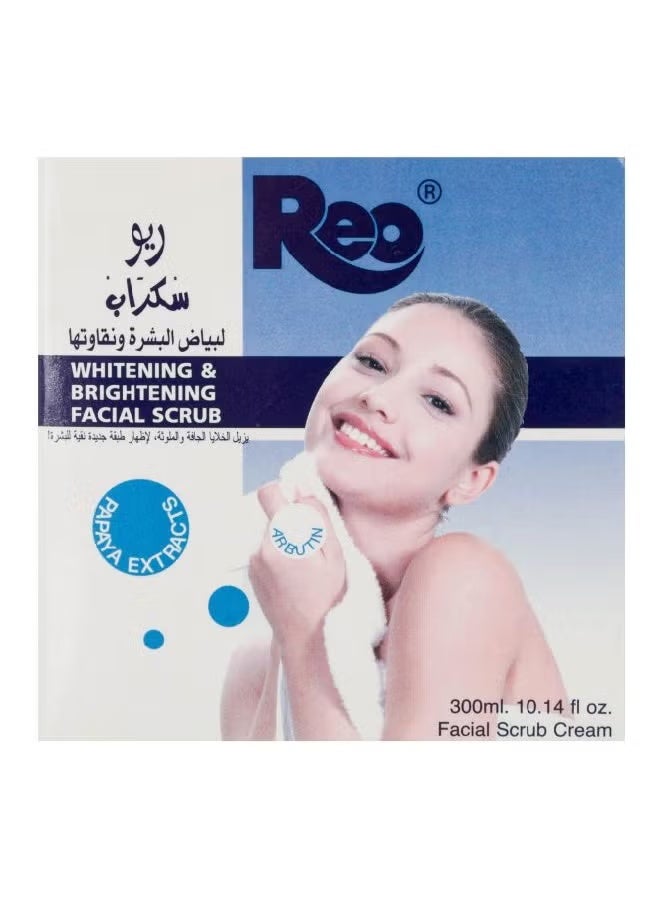 REO Facial scrub for whitening and brightening the skin, 300 ml