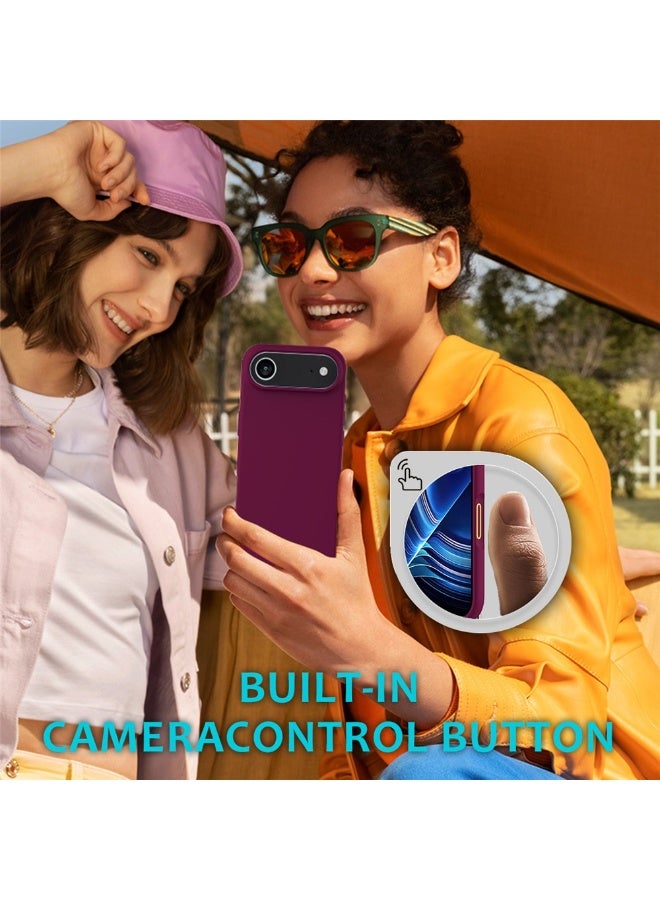 BORTONY iPhone 17 Air Cover Jelly Silicone Slim Cover for iPhone 17 Air with Inside Microfiber Lining Shockproof Protective Phone Case for iPhone 17 Air 6.6 inch - Image 5