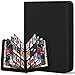 Zofly Trading Card Binder 9 Pocket Zofly Zipper Card Collection Binder Album Sturdy 540 SideLoading Card Folder Holder for MTG TCG Sports Cards Game Cards Black - Image 3
