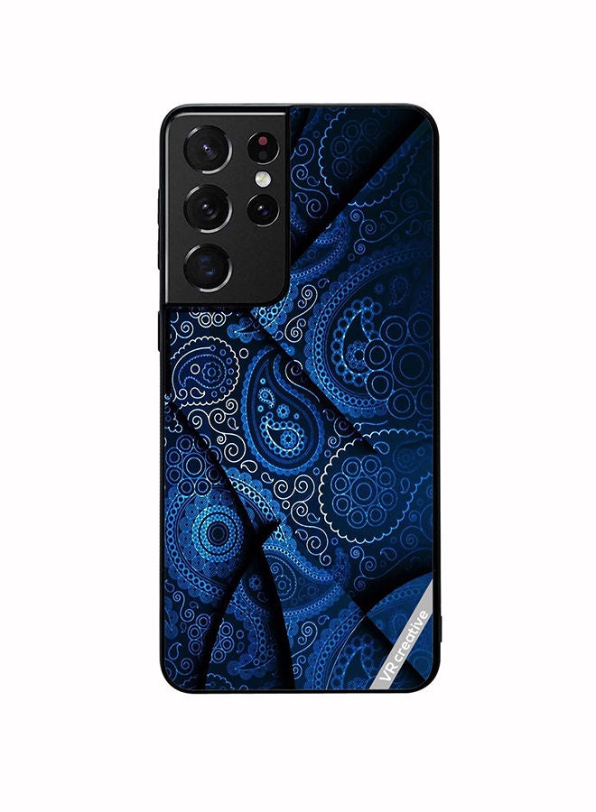 VR CREATIVE Protective Case Cover For Samsung Galaxy S21 Ultra 5G Mandala Design Multicolour - Image 1