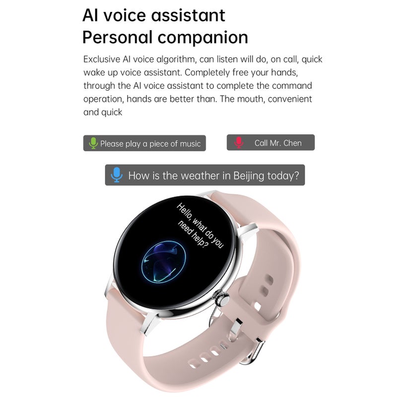 FW07 1.32''TFT Smart Sports Watch BT 5.0 Smartwatch Call Watch Intelligent Watch IP67-waterproof Fitness Tracker Multifunctional Watch Compatible for Android iOS - Image 2