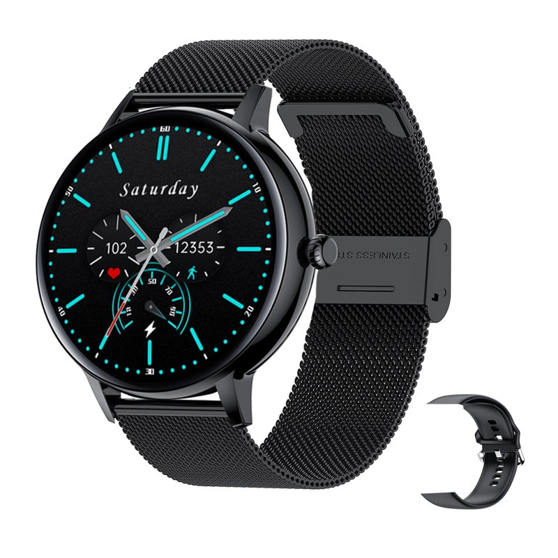 FW07 1.32''TFT Smart Sports Watch BT 5.0 Smartwatch Call Watch Intelligent Watch IP67-waterproof Fitness Tracker Multifunctional Watch Compatible for Android iOS - Image 1