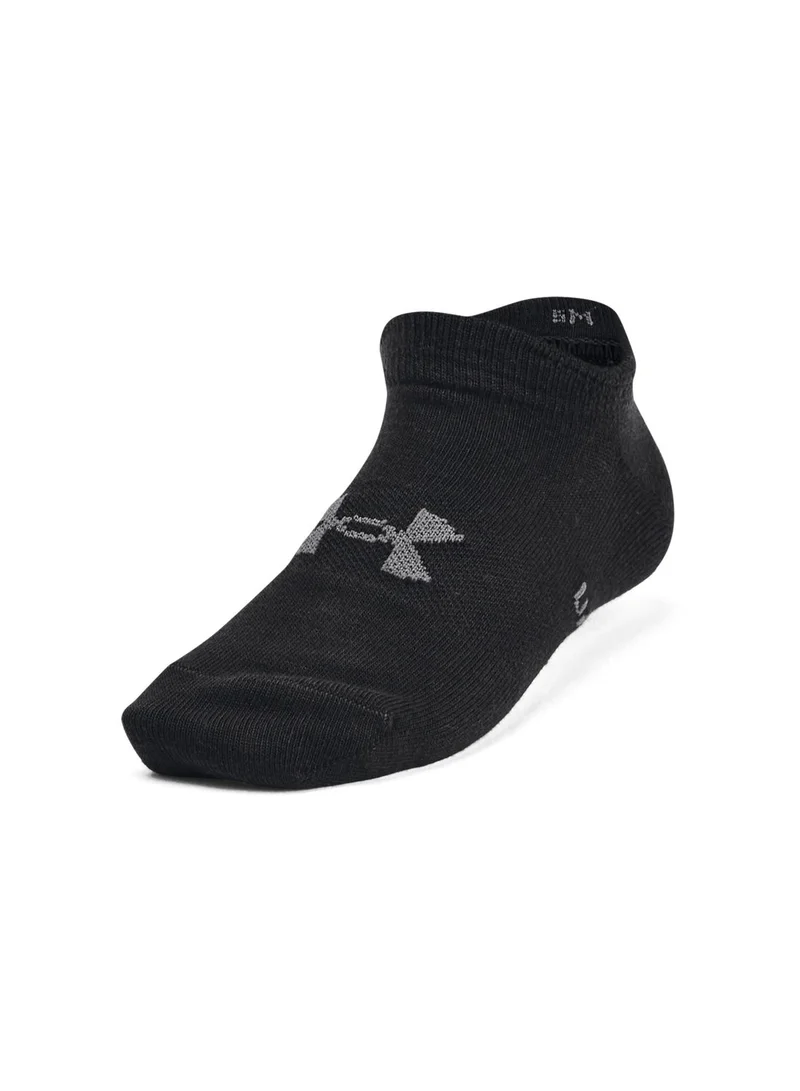 UNDER ARMOUR Youth 6 Pack Essential No Show Socks