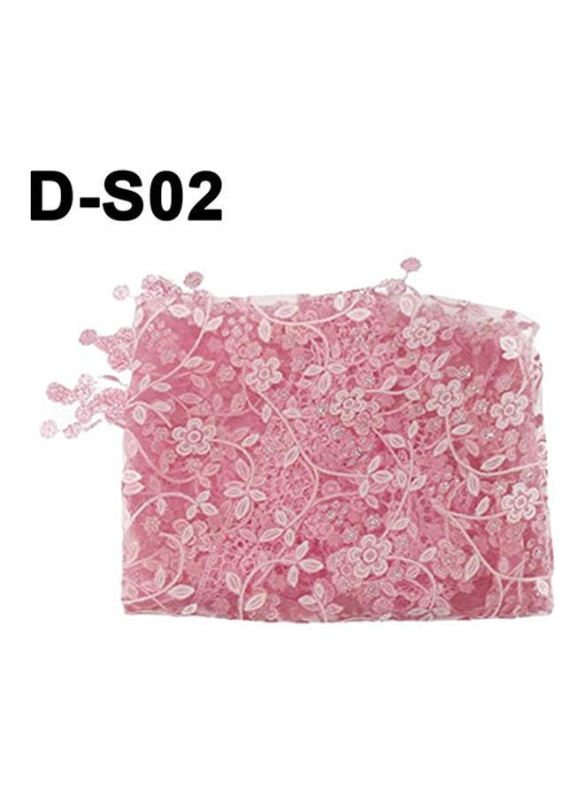 NIBEMINENT Newborn Baby Boys Girls Lace Tassel Photography Scarf Quilt Photo Prop Pink  - Image 1