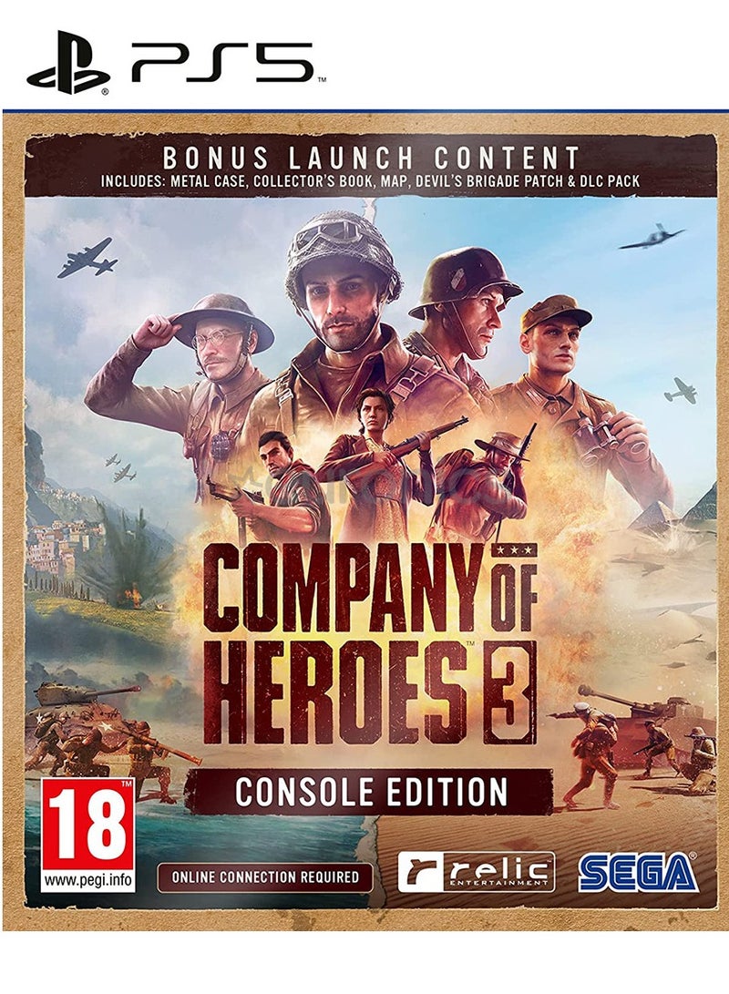 Sega Company of Heroes 3 - Strategy - playstation_5_ps5 - Image 1