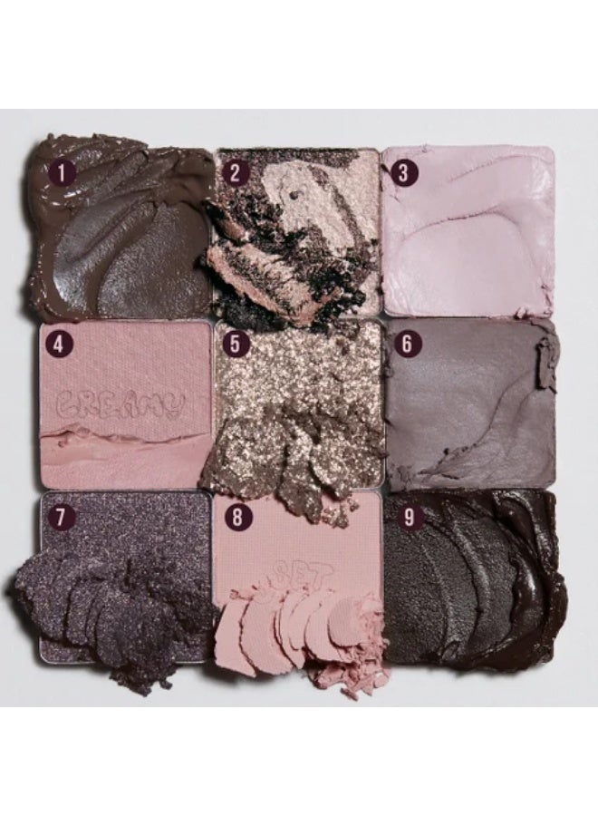 هدى بيوتي لوحة ظلال العيون كريمي أوبسيشنز جريج - 9 ألوان من Huda Beauty - Image 4