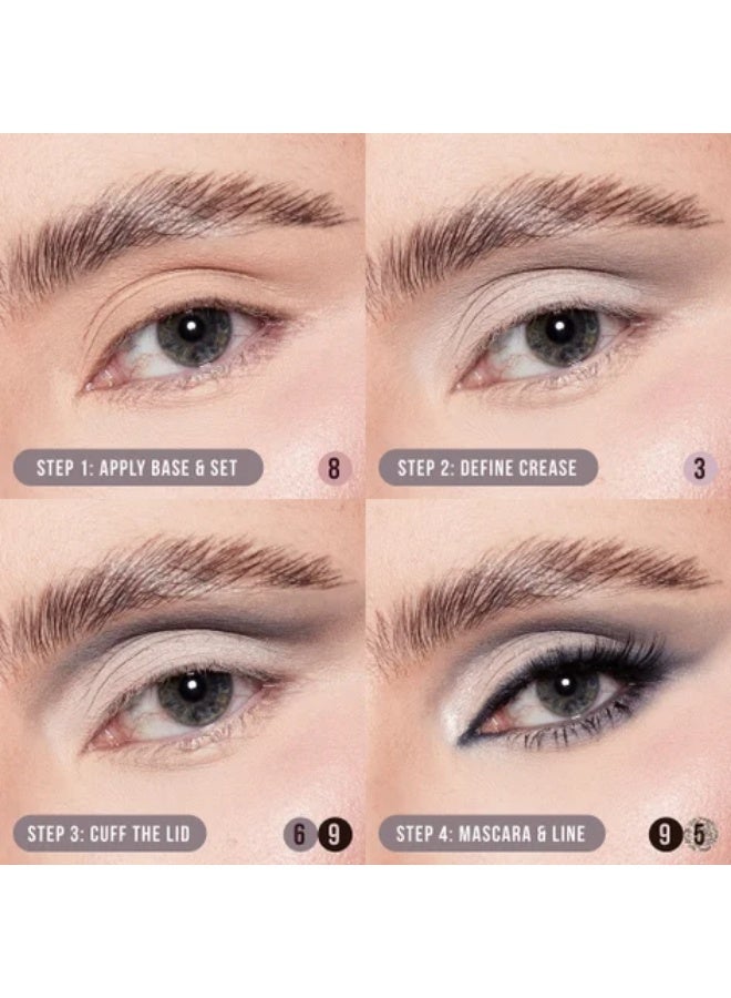 هدى بيوتي لوحة ظلال العيون كريمي أوبسيشنز جريج - 9 ألوان من Huda Beauty - Image 5
