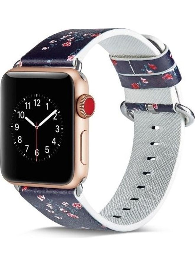 NIBEMINENT Watchband For Apple Watch Series 7 6 & SE 5 4 3 2 1 Multicolour - Image 4