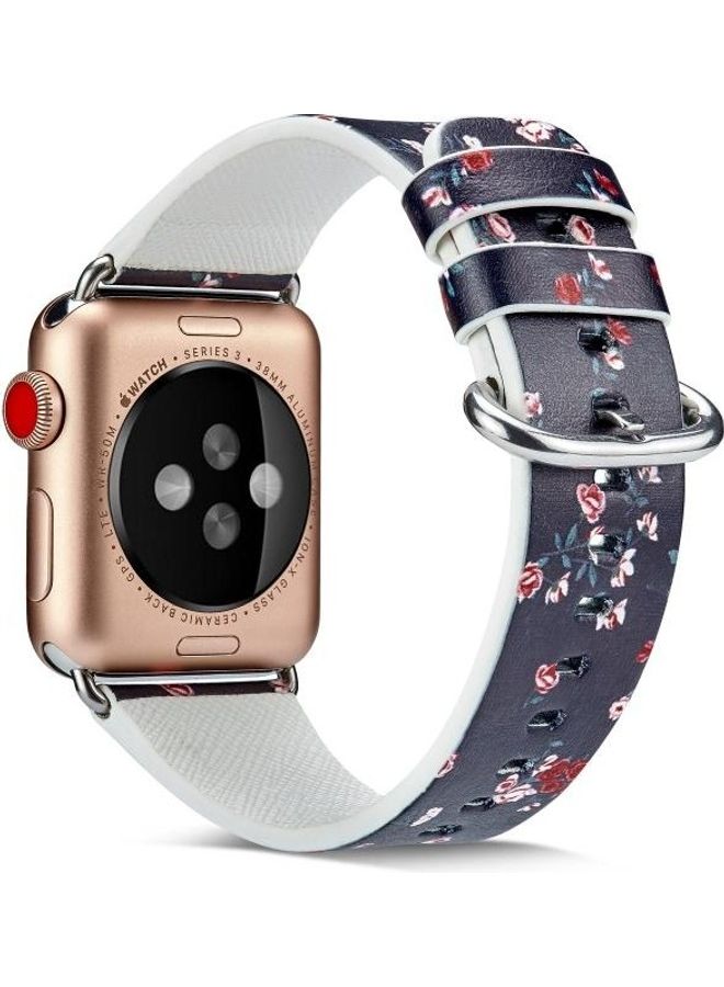 NIBEMINENT Watchband For Apple Watch Series 7 6 & SE 5 4 3 2 1 Multicolour - Image 1