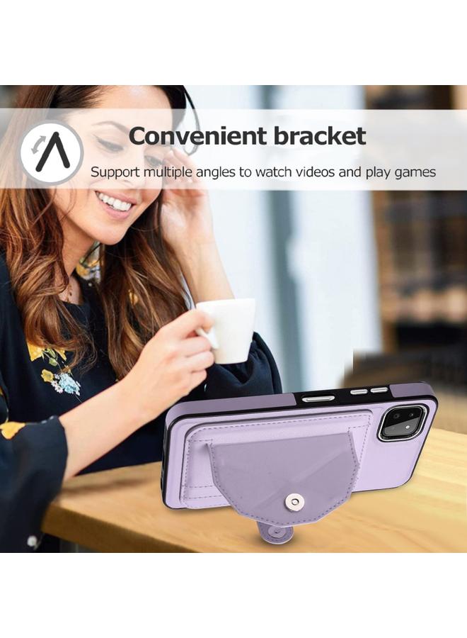 اس-توب جراب لهاتف Samsung Galaxy A22 5G، جراب جلدي مقاوم للصدمات مع حامل بطاقة - Image 5