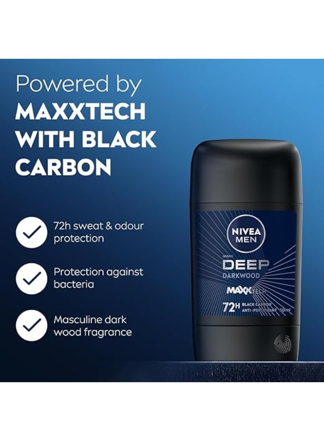 نيفيا مين نيفيا الرجال عصا عميقة داركوود 50 ملي - Image 5