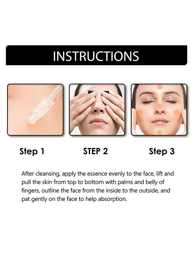 OUHOE Anti Aging & firming Retinol Serum , Vitamine E & Antioxidants Hyaluronic Acid Anti-Aging Serum, Reduces Wrinkles, Fine Lines, Age Spots, Sun Spots, Anti Wrinkle Facial Serum 30ml - Image 3