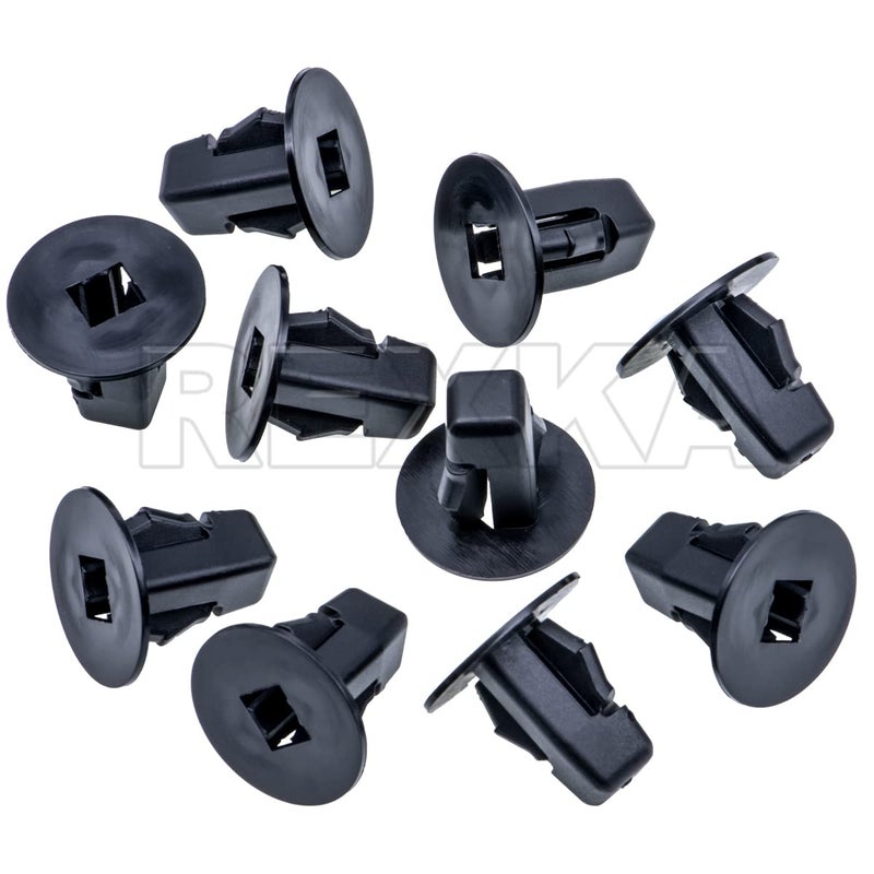 Rexka 10pcs Fender Liner Screw Grommet Compatible with Toyota Lexus 90189-06236 Highlander Prius Tundra LC500 RC200t RC300 RC350 - Image 1
