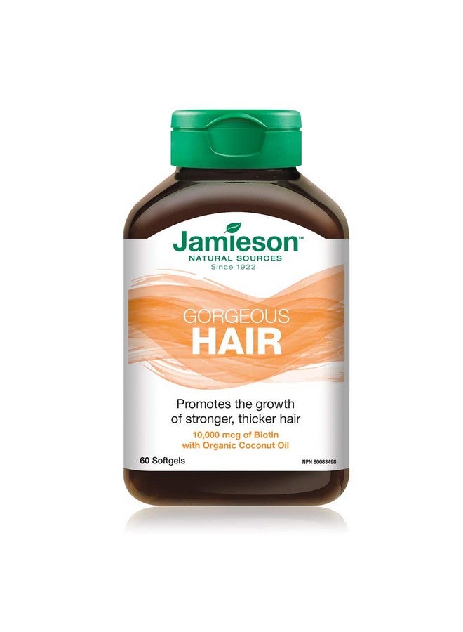 Jamieson Laboratories Gorgeous Hair 60 Softgels - Image 4