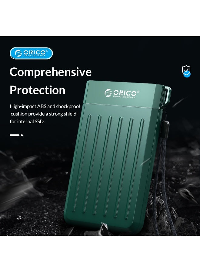 Orico 2.5 inch USB3.0 Gen1 Type-C Hard Drive Enclosure - Image 4