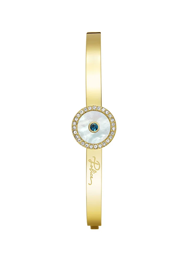 POLICE Fulgurant Bangle for Women Gold Plating with Mother of PearlPEJLG0001801