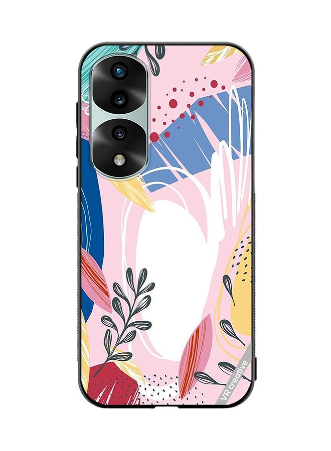 VR CREATIVE Protective Case Cover For Honor 70 Pro Flower Design Multicolour - Image 1