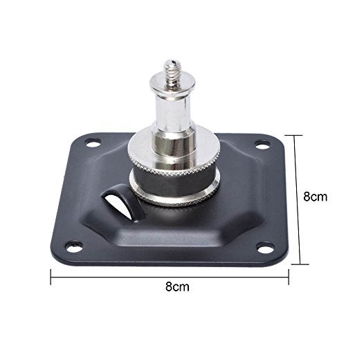 Fotoconic Wall Ceiling Mount Light Stand 5/8" Stud with 1/4" Thread, 4X Screw and 4X Expansion Anchor Tube for Photography Photo Studio Video Flash Strobe - Image 3