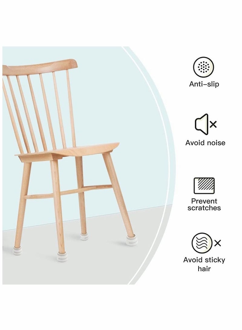 Y&D Chair Leg Protectors, Silicone Furniture Foot Cups. Anti-Slip Protects Hardwood Floors From Scratches Anti-Noise - Image 2