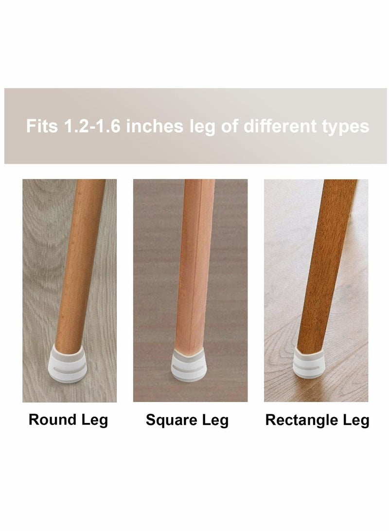 Y&D Chair Leg Protectors, Silicone Furniture Foot Cups. Anti-Slip Protects Hardwood Floors From Scratches Anti-Noise - Image 5