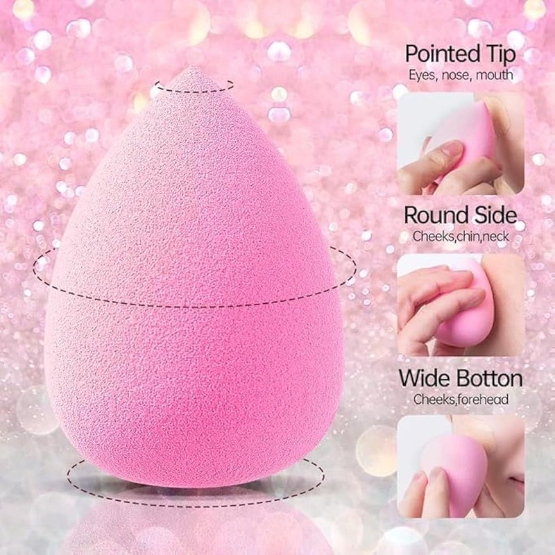 Beauty Sponge Dispensing Blender For Cosmetics Multi Color 10 Pieces - Image 3