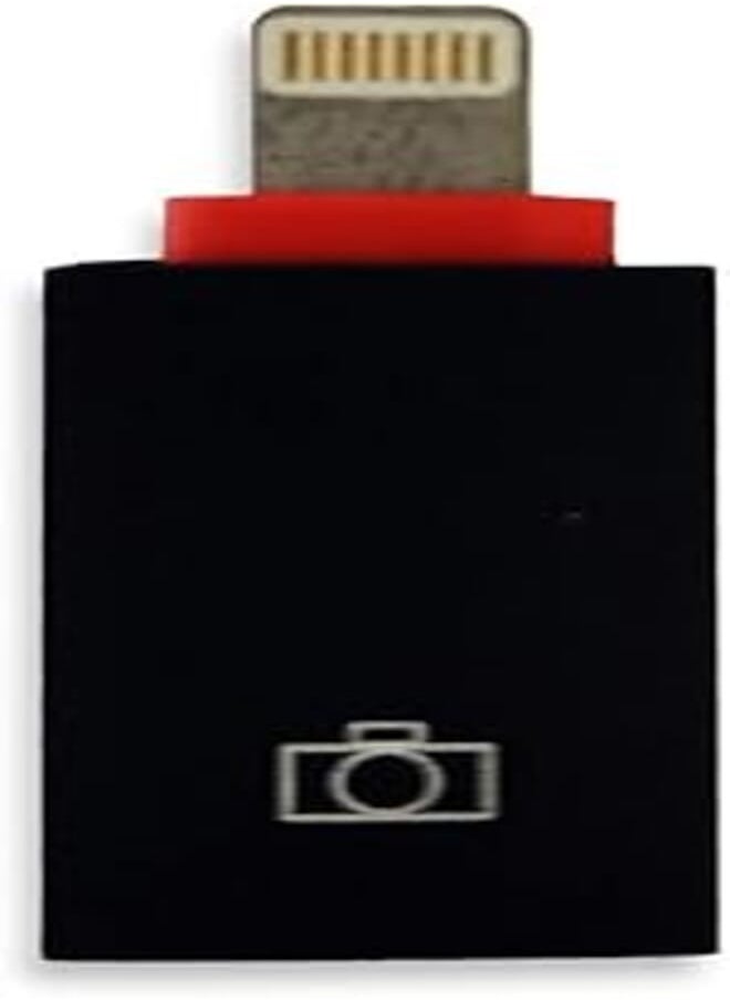 Generic SX-56 Lightning to USB Adapter, Black 