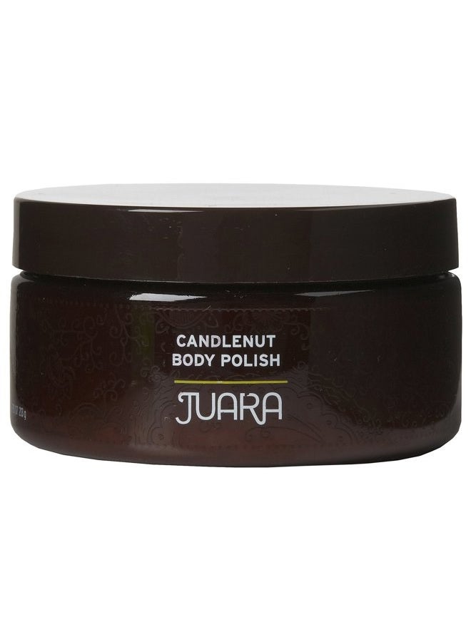 JUARA - Candlenut Body Polish | Invigorating Scrub | Deep Exfoliation | Smooth Rough Skin | Healing Hydration | Cruelty Free, Paraben, Sulfate Free, Vegetarian | 7.5 oz - Image 1