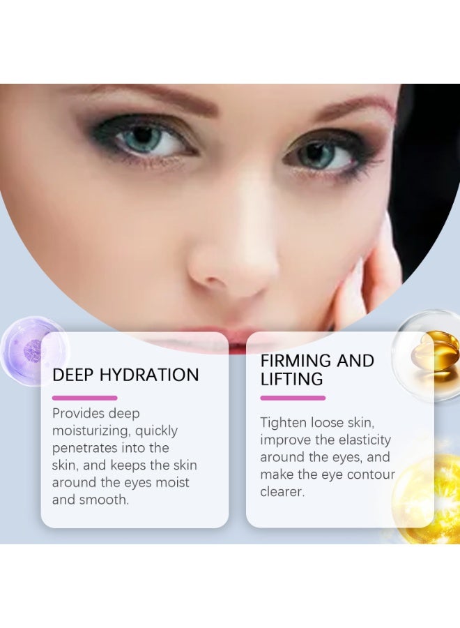BIO-COLLAGEN Collagen Eye Patches for Dark Circles, 60 Pcs Bio-Collagen Eye Patches, Under Eye Mask for Puffy Eyes, Dark Circles, Wrinkles, Fine Lines, Undereye Bags - Image 3