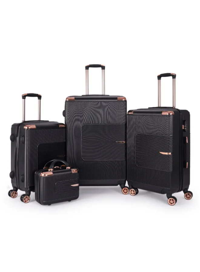 LIMRA Travel bags from limra 4-piece set Black