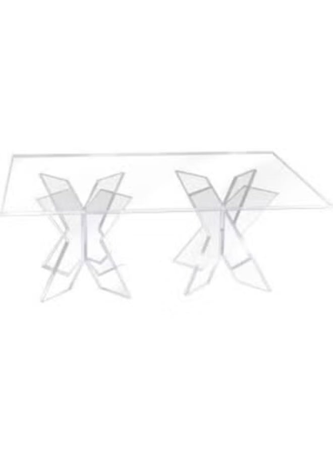 EMAAZZ LLC Premium Clear Acrylic Buffet Riser Stands Set – Modern Food Display Stand for Dessert, Cake, Appetizers & Catering | Elegant Serving Display for Parties, Hotels, Restaurants, Events & Home Buffet - Image 1