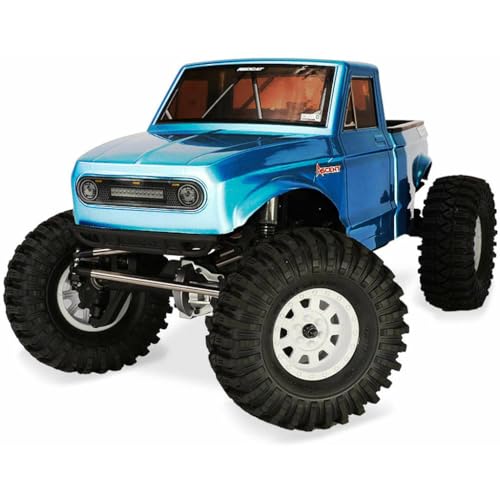 Redcat Racing Ascent 110 Scale LCG Performance RTR RC Rock Crawler Truck  Brushed 42T Motor Portal Axles 4WD Aluminum Shocks RTX4C Radio  RC Truck  Blue - Image 1