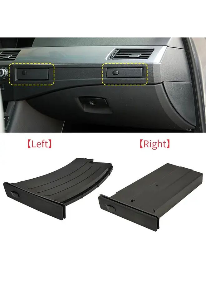 For BMW 5 Series E60 E61 M5 2004-2010 Center Console Cup Holder With Storage Door Right Color Compatible Left Right Hand Drive Easy Installation Durable Plastic Precise Fit Interior Accessory - Image 1